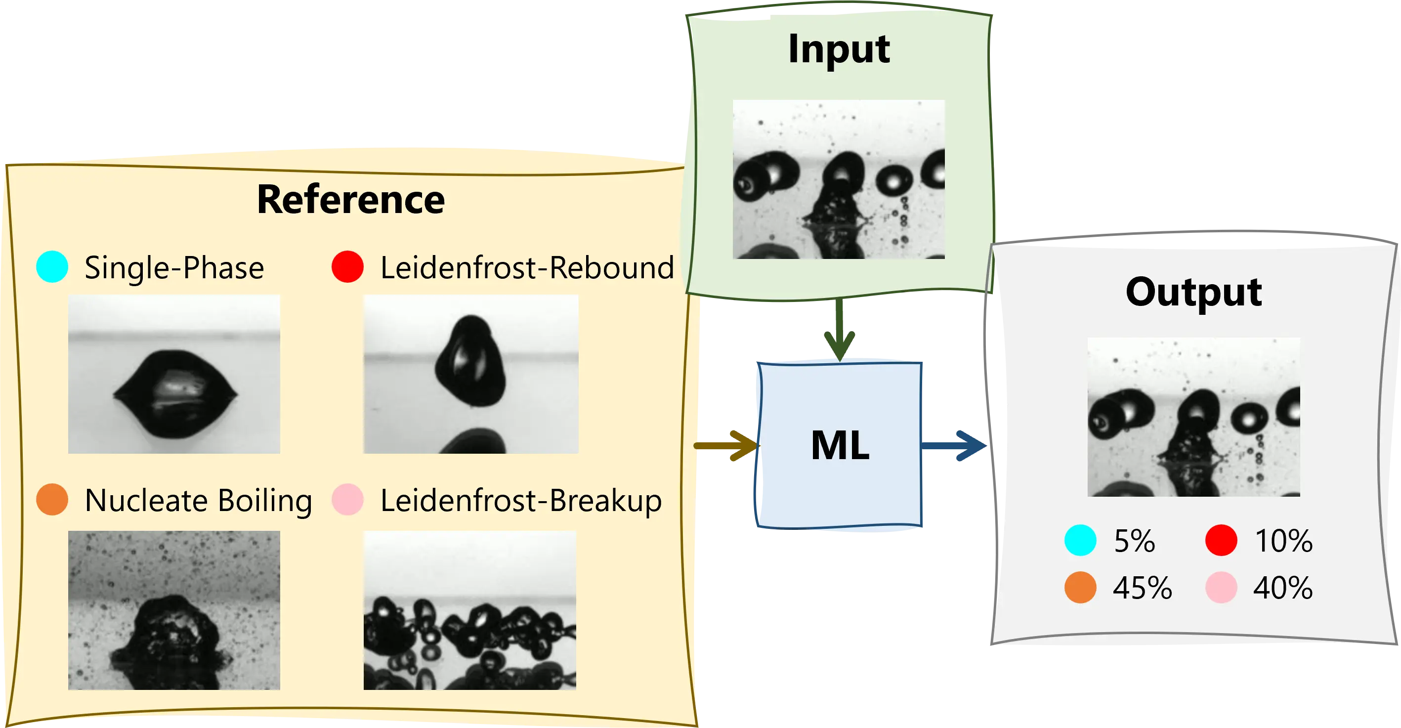 Reference droplet-impact regimes and automated classification workflow
